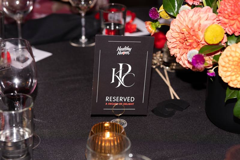 Dinner and the program at A Decade of Delight — photo 60 of 64.